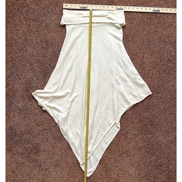 Allison Daley Skirt XL Asymmetrical Cream With Sequins - Picture 7 of 7